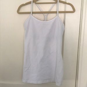 Lulu lemon White Tank Top